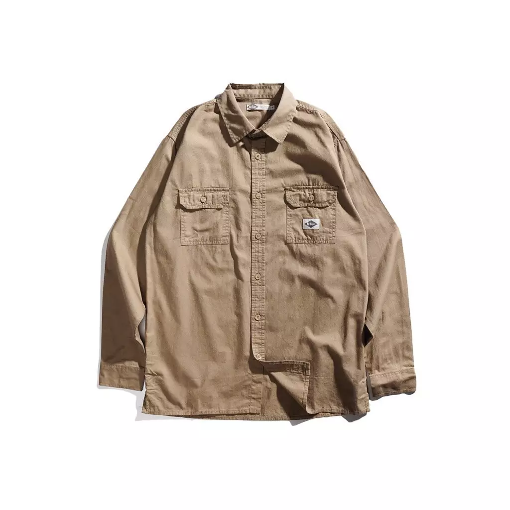 Lee Cooper Long Shirt Clive Khaki