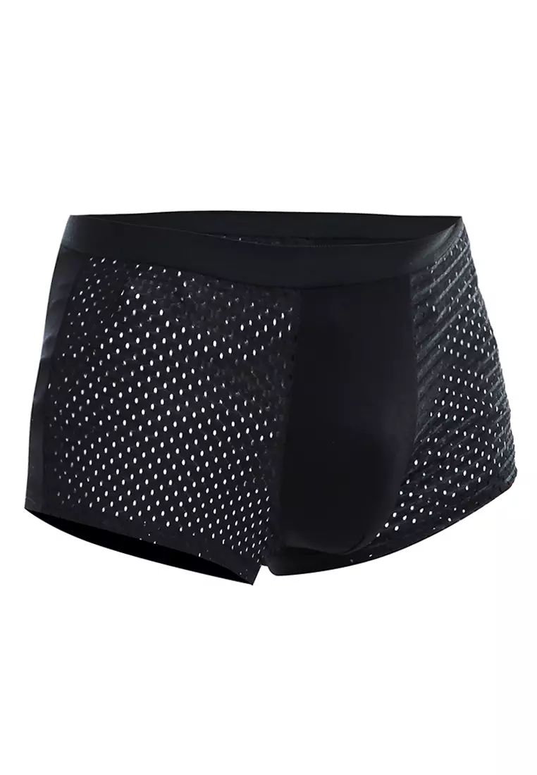 Jaymes Celana Dalam Pria Ice Silk Panties Comfortable Material Polyester ORIGINAL - Black