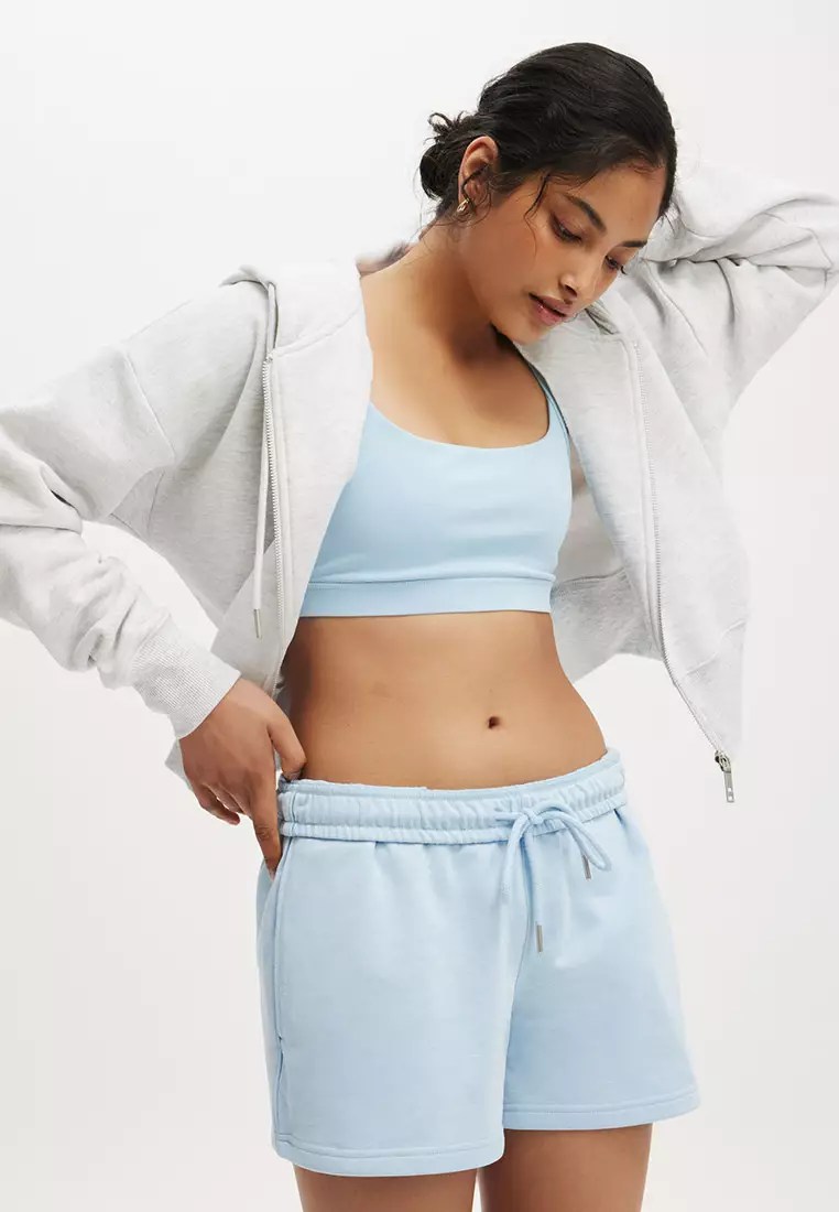 Lightweight Fleece Gym Shorts