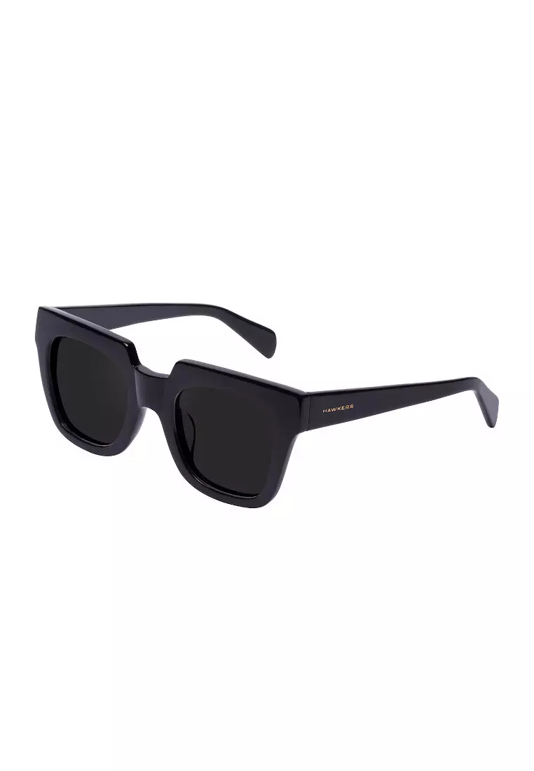 HAWKERS Diamond Black Dark ROW X Sunglasses for Women, Female. Official Product Designed in Spain