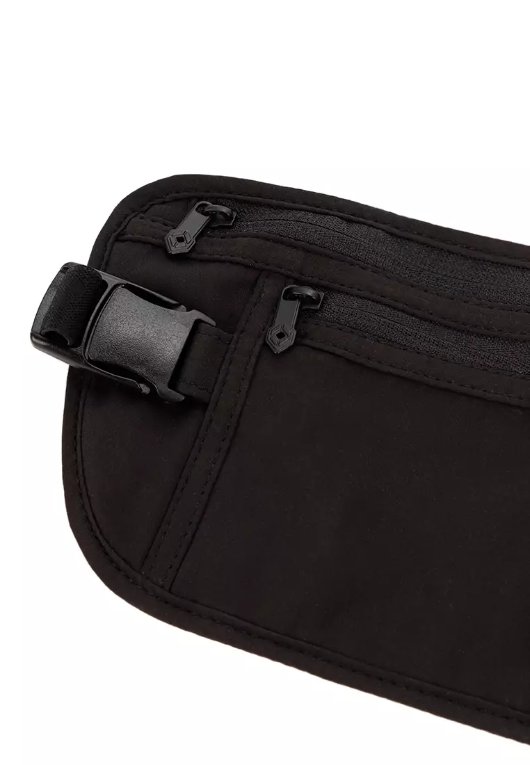 RFID Money Belt Black
