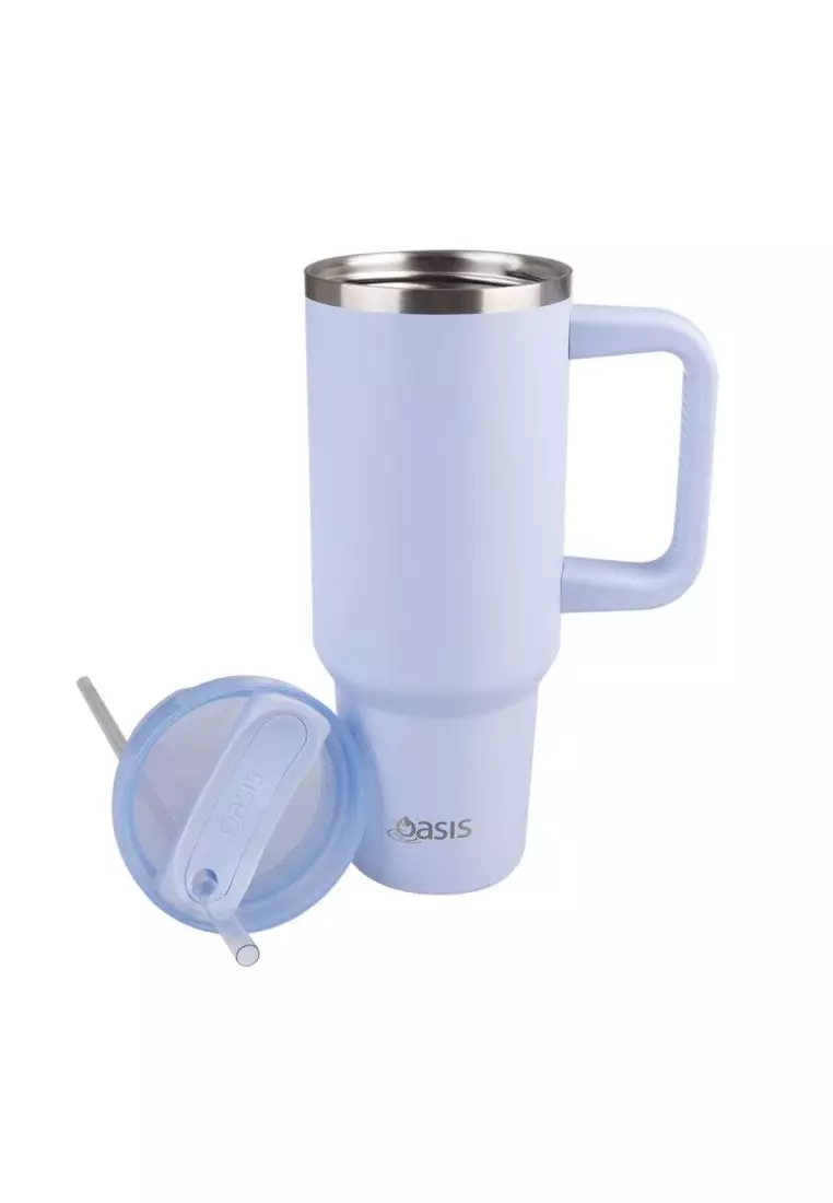 Oasis Stainless Steel Insulated Commuter Travel Tumbler 1.2L - Periwinkle