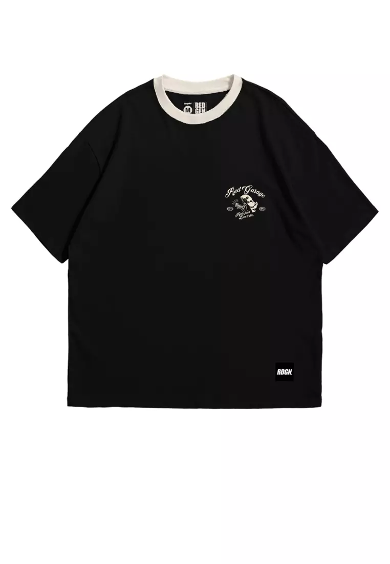 Kaos Ringer Oversize Red Girl 0034