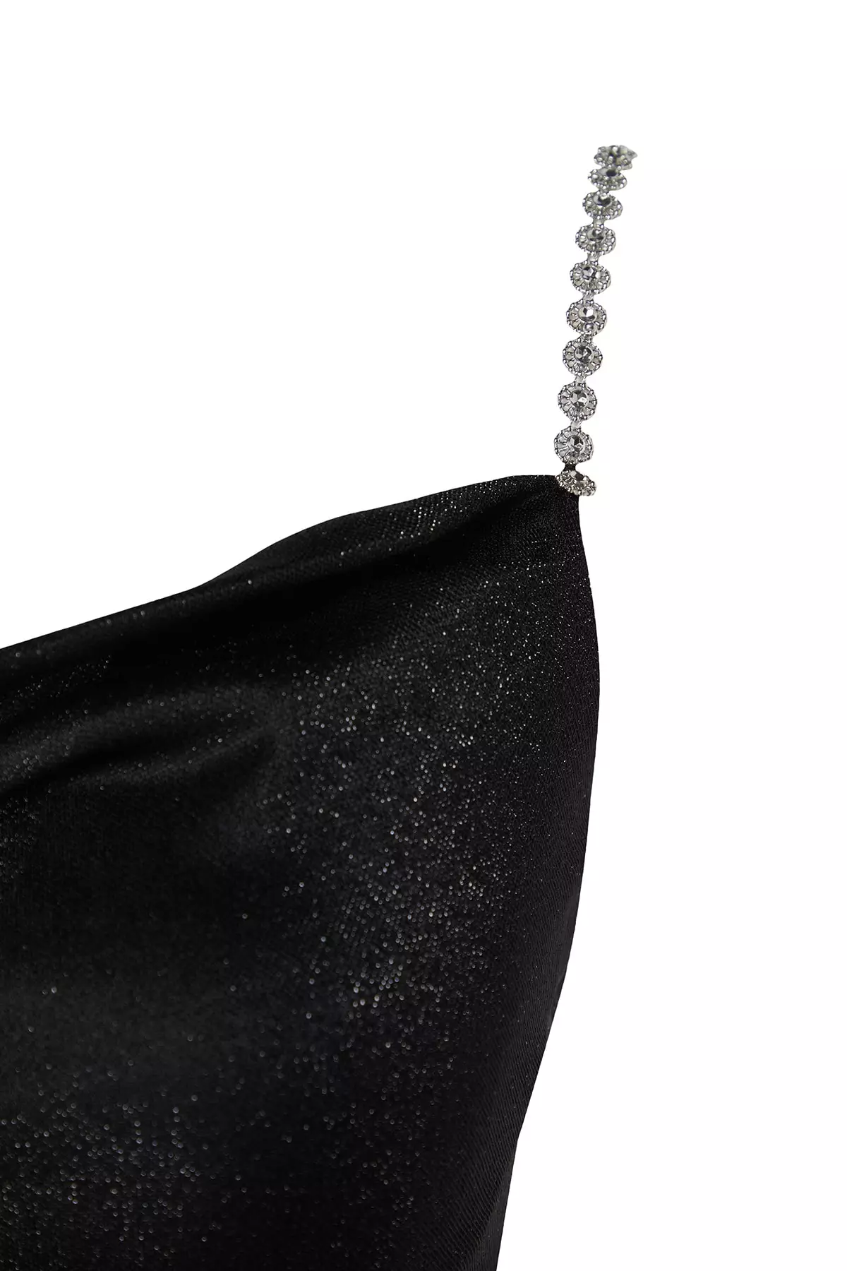 Strap Detailed Evening Dress