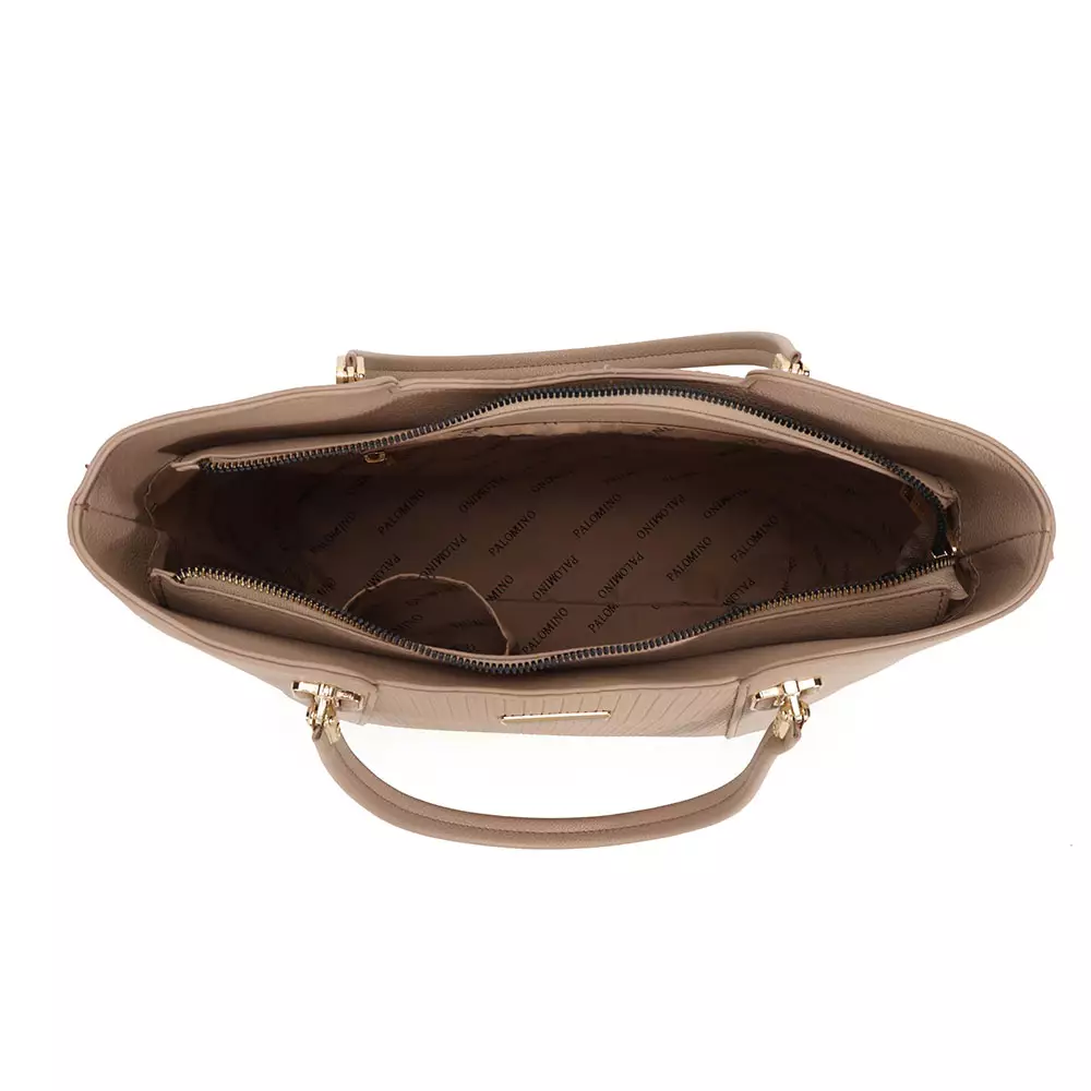 Palomino Ceska Totebag Wanita Warna Khaki