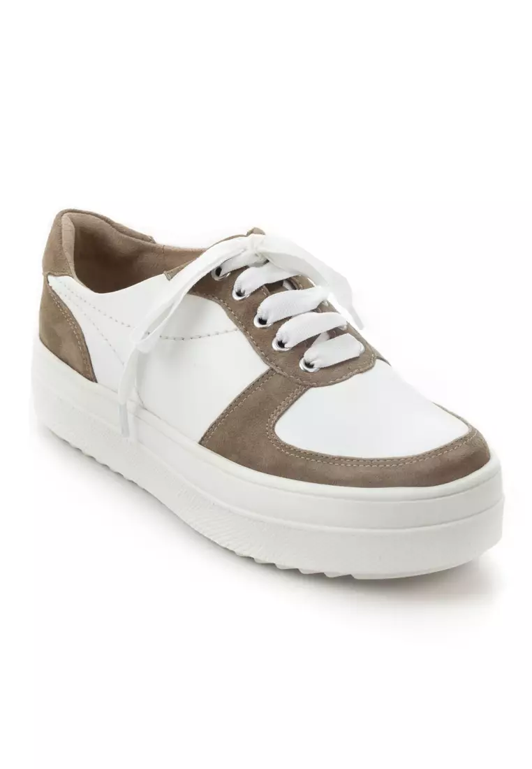 Genuine leather sneakers cheap