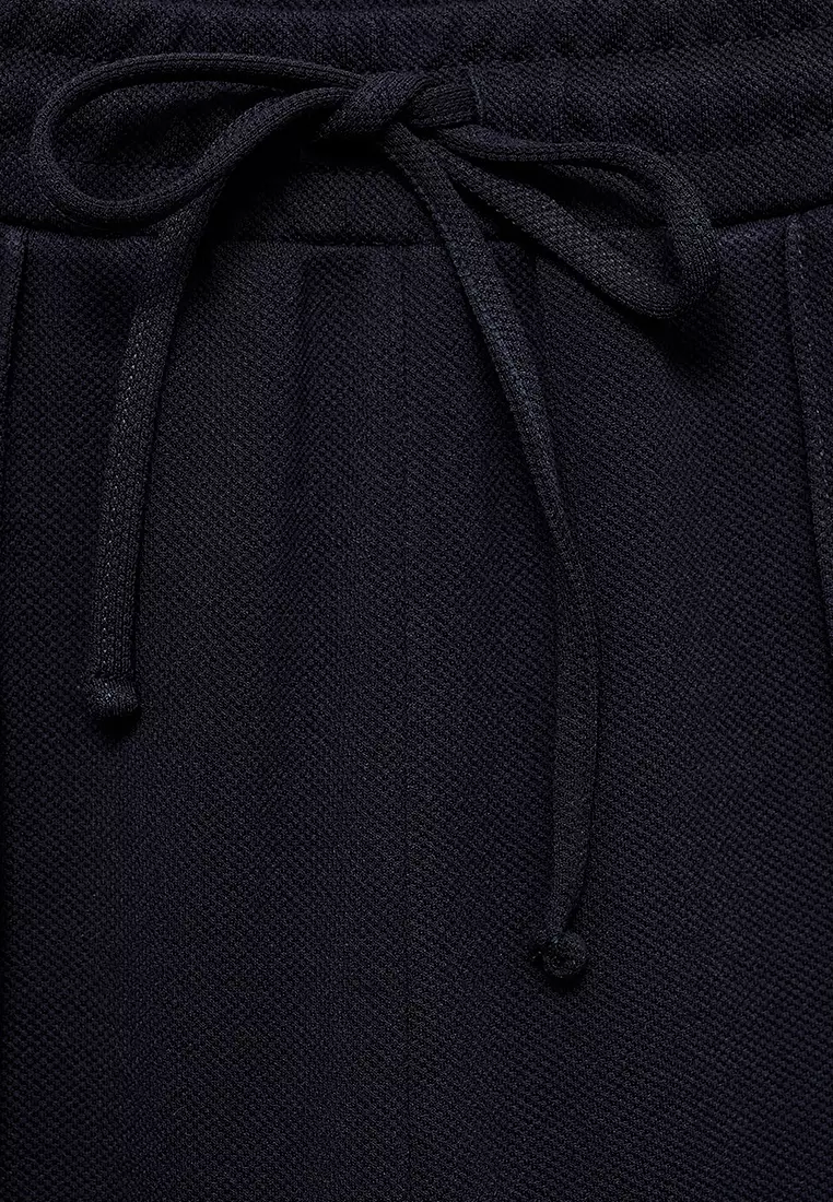 Wide Leg Jogger Trousers