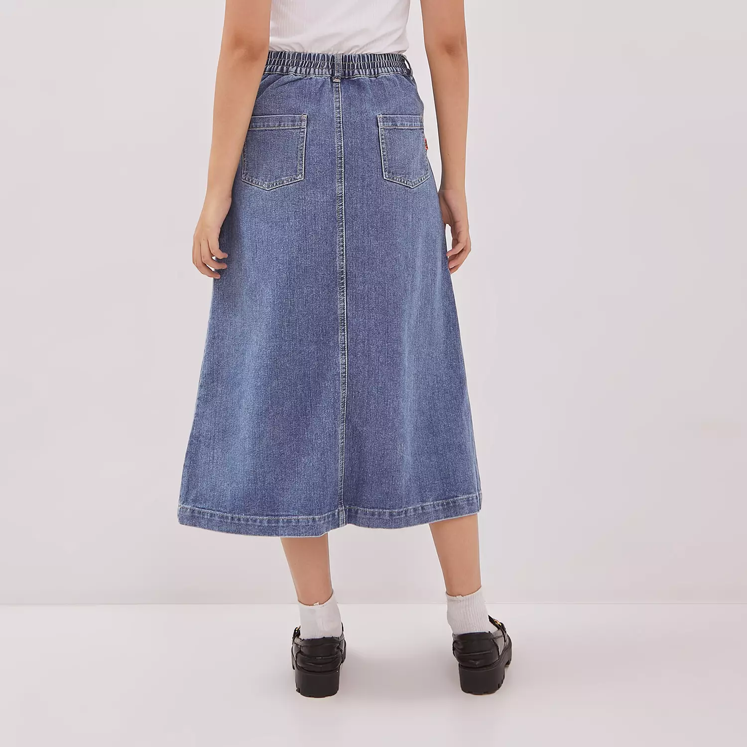 DUST Rok Denim Ranuna Medium Light Blue (D.21141)