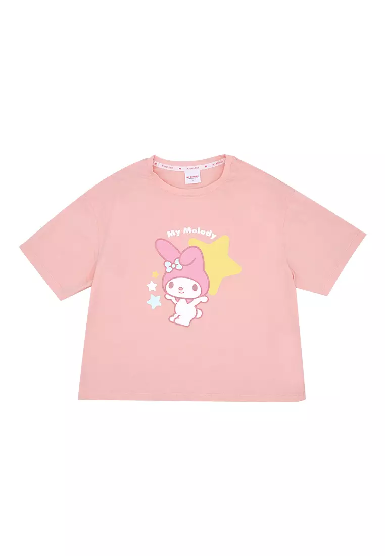 Ladies Licensed My Melody Star T-Shirt