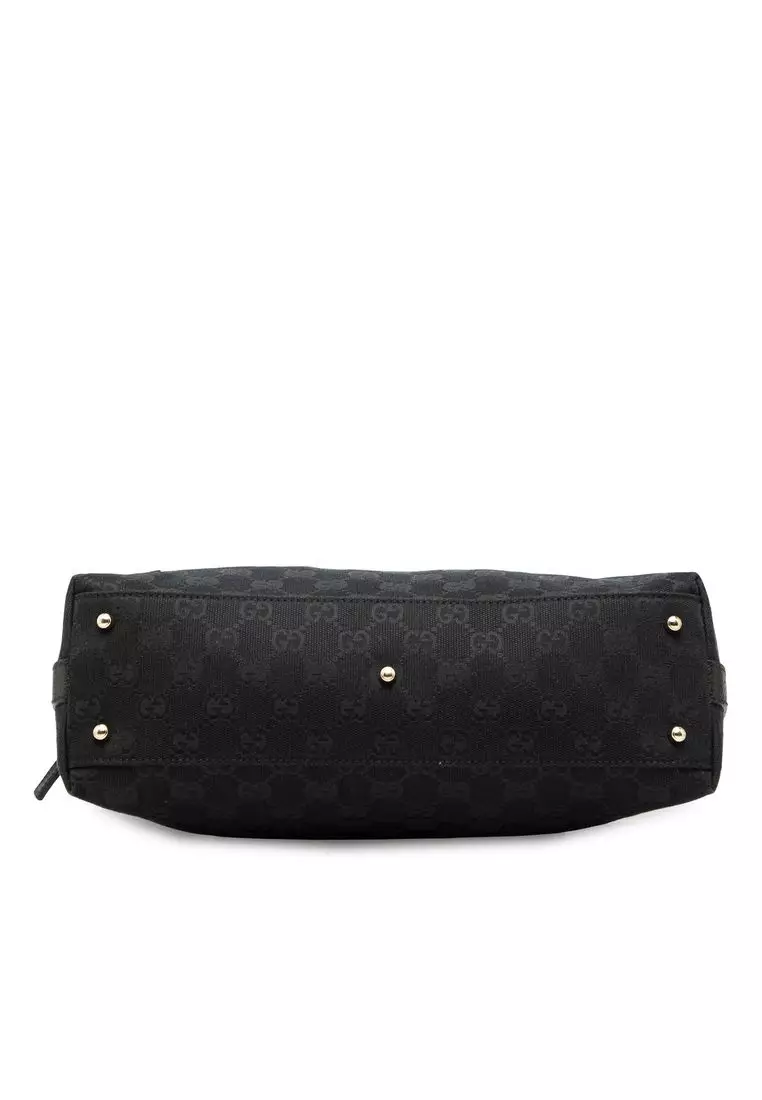 Pre-Loved Gucci Gg Canvas Pop Handbag