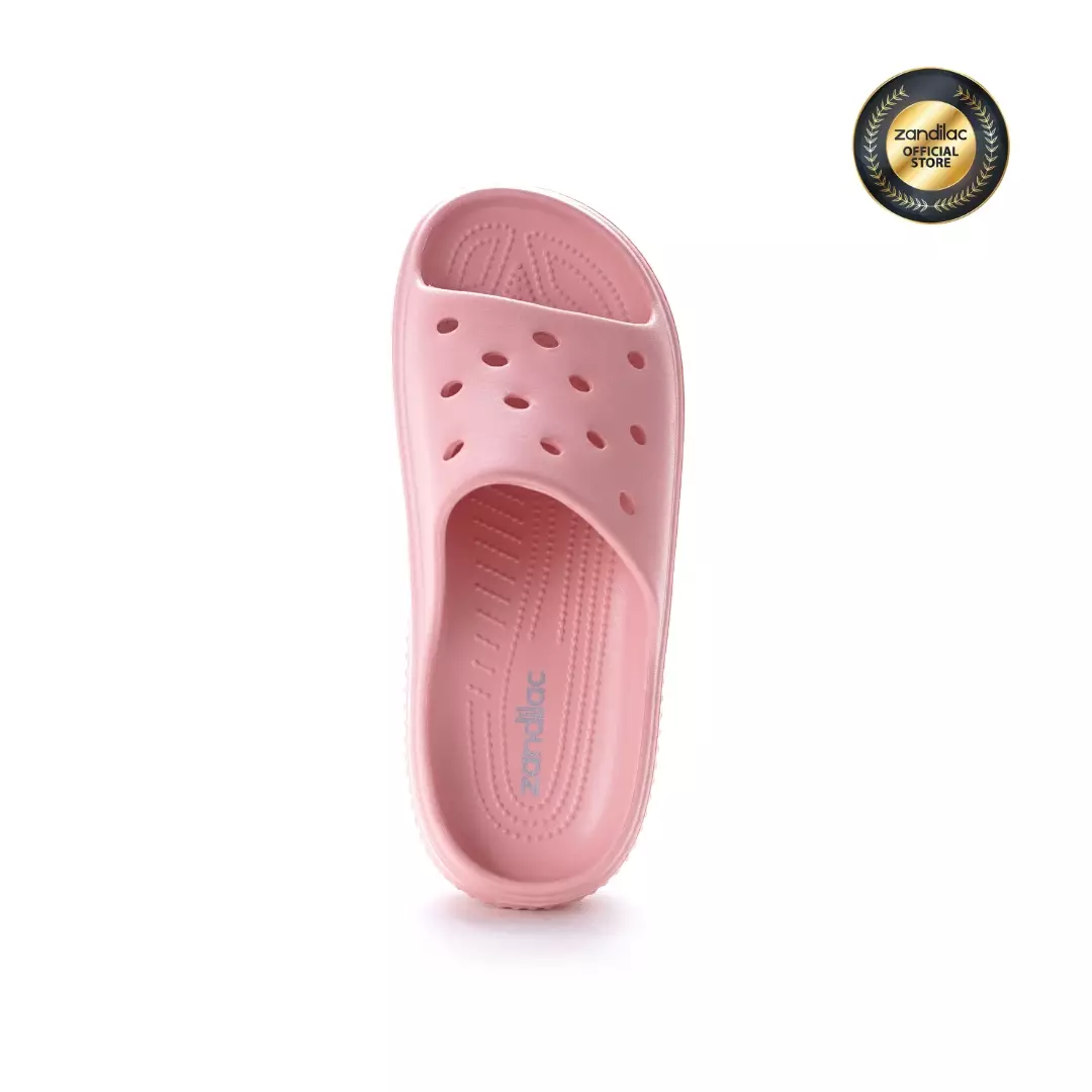 ZANDILAC - SANDAL WANITA DEWASA CH220610WD MERAH MUDA ROSE sandal selop empuk full karet