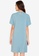 ZALORA WORK blue Double Pocket Mini Dress 98A84AADB91891GS_2