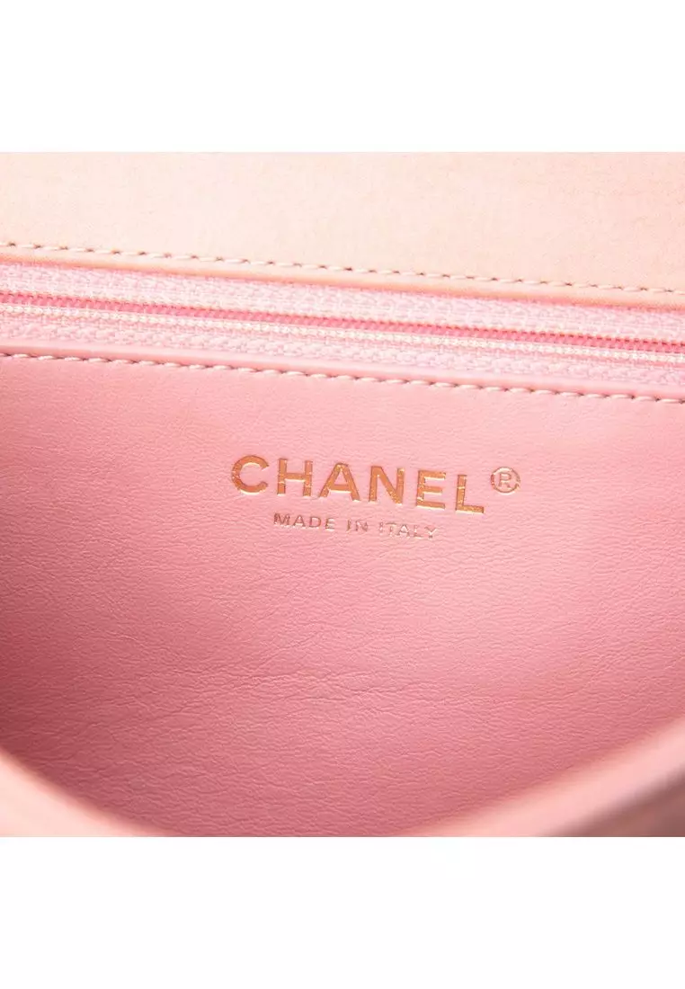 Pre-Loved Chanel Small Stitched Iridescent Lambskin Reissue 2.55 Single Flap