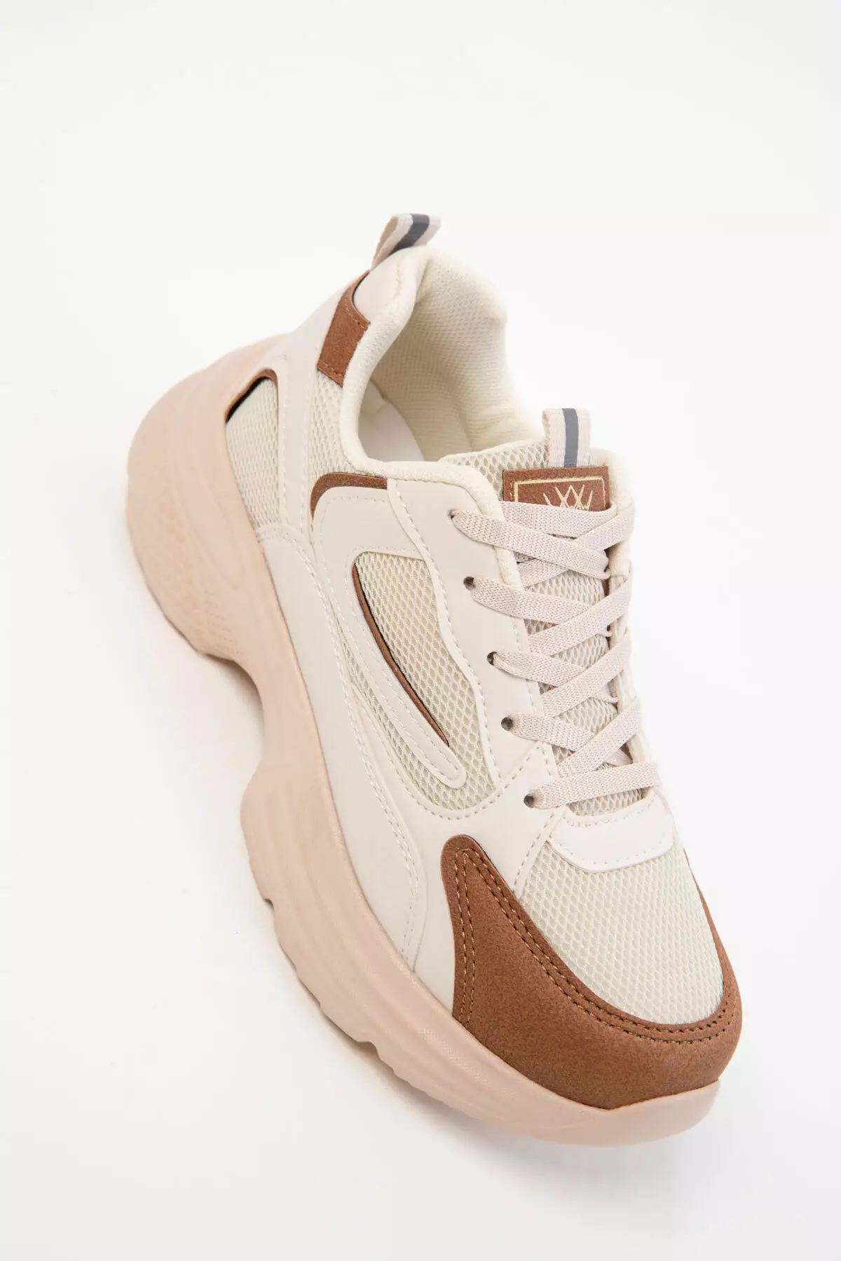 Beige-Tan-Y Women's Sneaker 18802