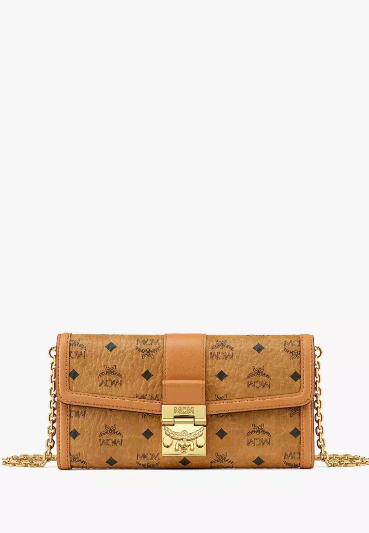 Tracy Chain Wallet in Visetos