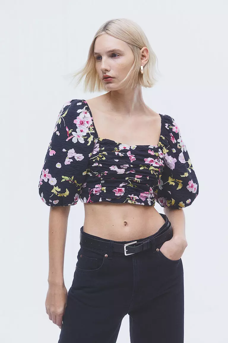Harga hoodie crop hotsell h&m