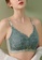 ZITIQUE green Women's Breathable Wireless Push-up Ultra-thin Cup Breast-feeding Bra - Green 46395US9DBBC57GS_2