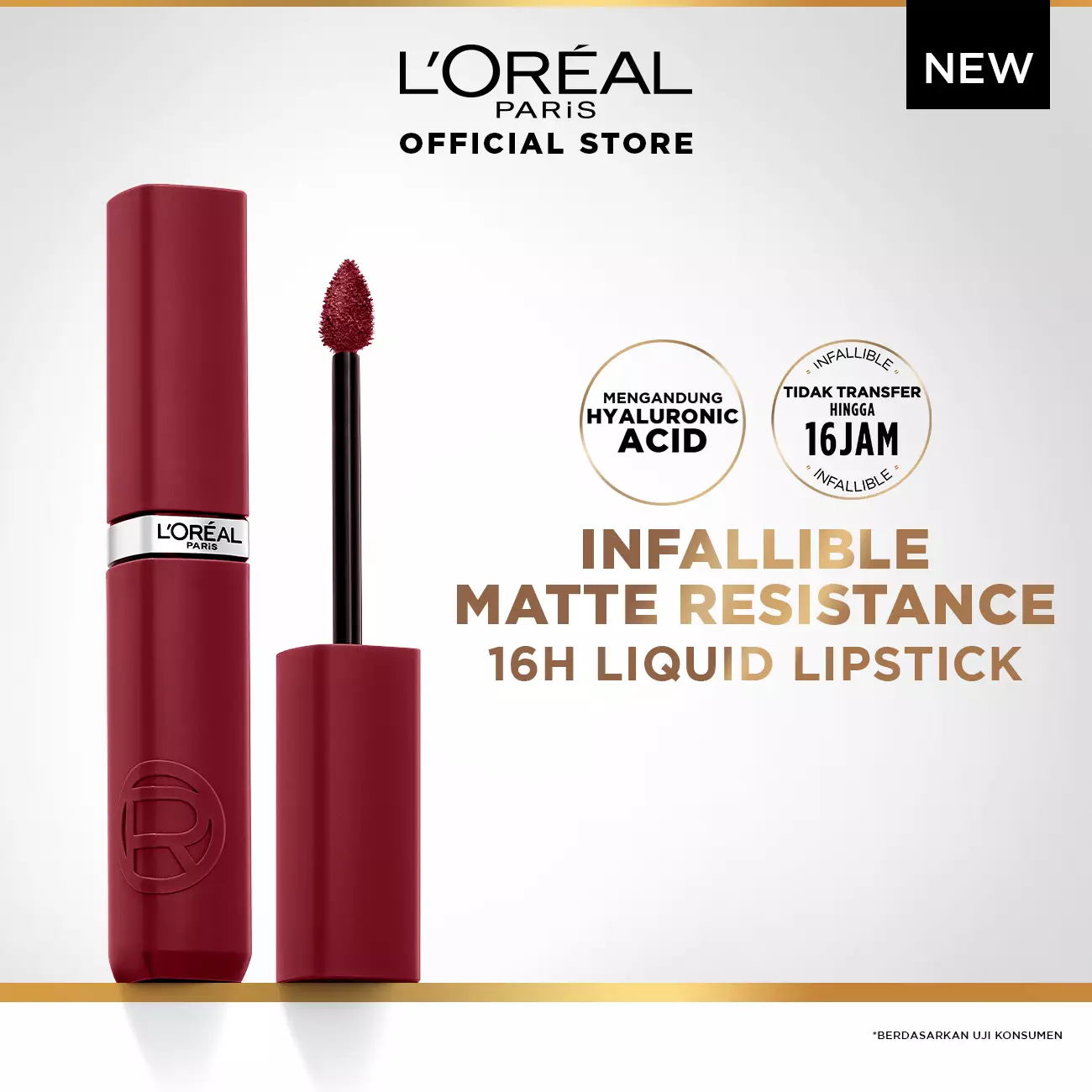 L'Oreal Paris Le Matte Resistance Lipstick - 500 Plump