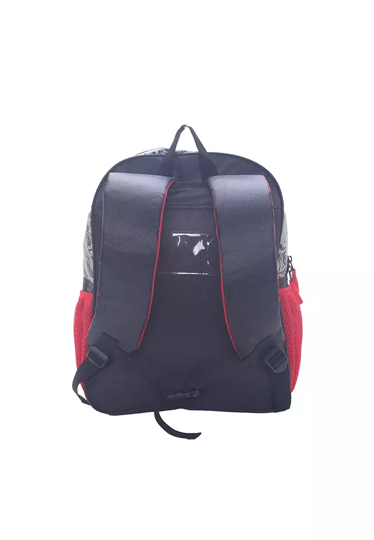 Tas Anak Ransel Besar Marvel Avengers 39x30 cm Merah Hitam