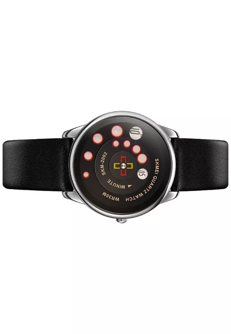 Jam Tangan Analog Pria Waterproof Strap Tali Material PU Leather IR83 ORIGINAL