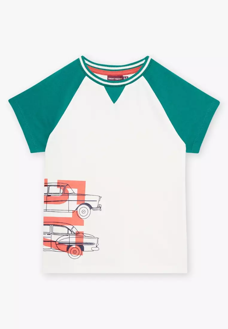 Sergent Major Ecru T shirt with graphic design 2024 Buy Sergent