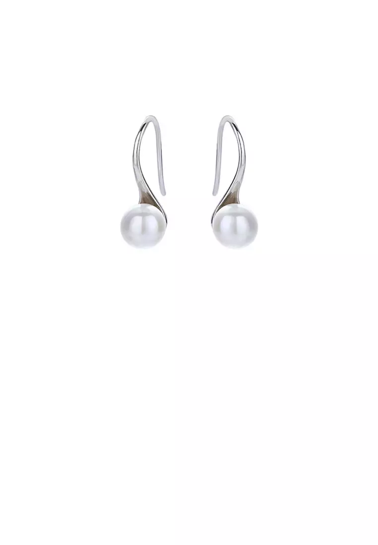 Fresh discount pearl earrings