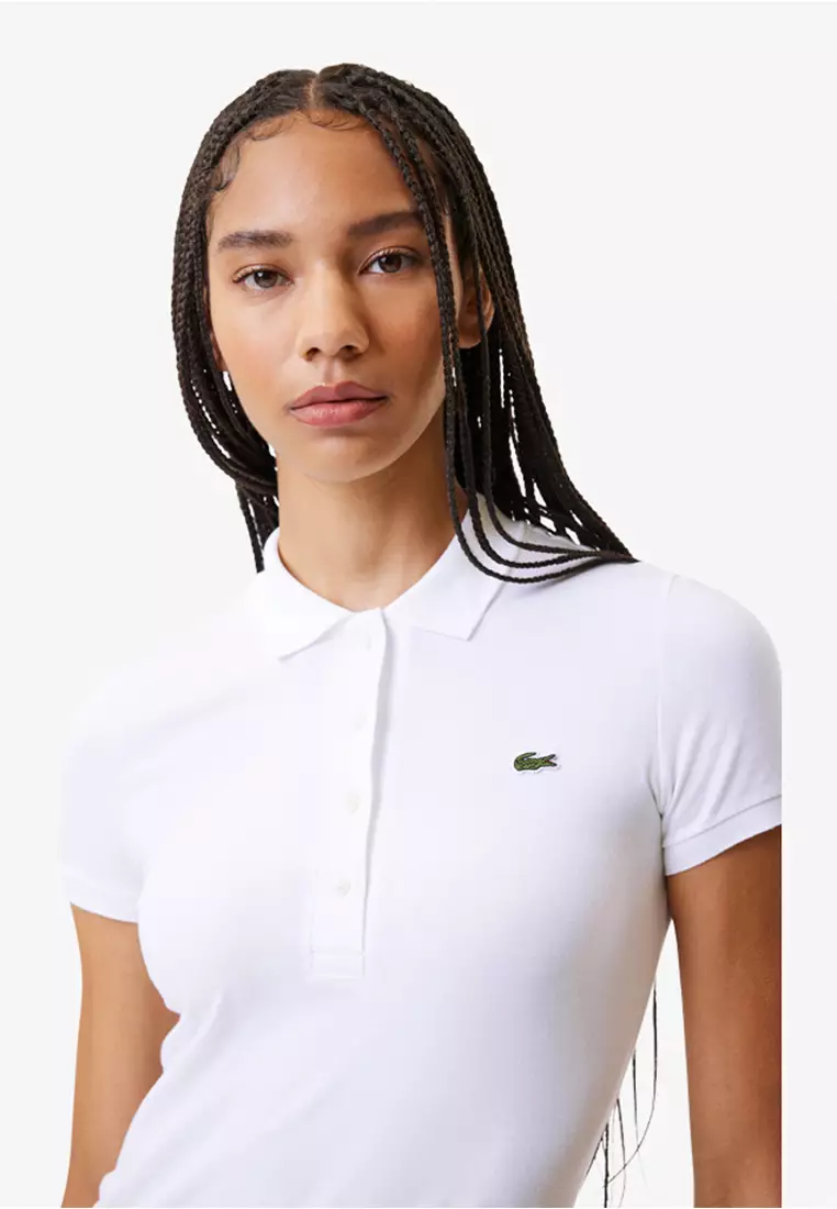 Slim Fit Stretch Cotton Jersey Polo Shirt