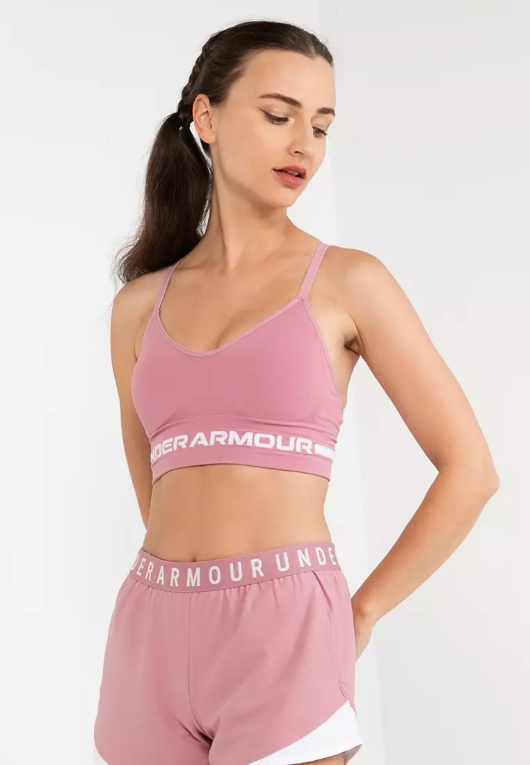 Under Armour Seamless Low Long Bra 2024, Buy Under Armour Online