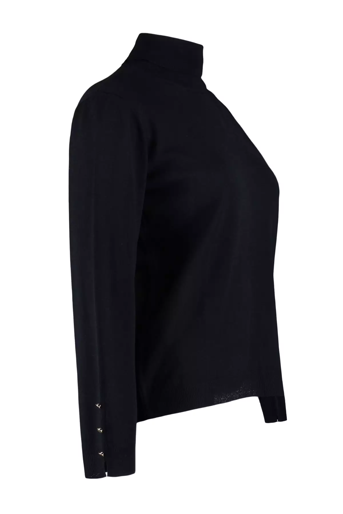 Thin clearance black turtleneck