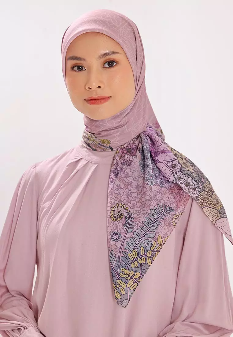 Ria Miranda Coral Pink Balia Scarf