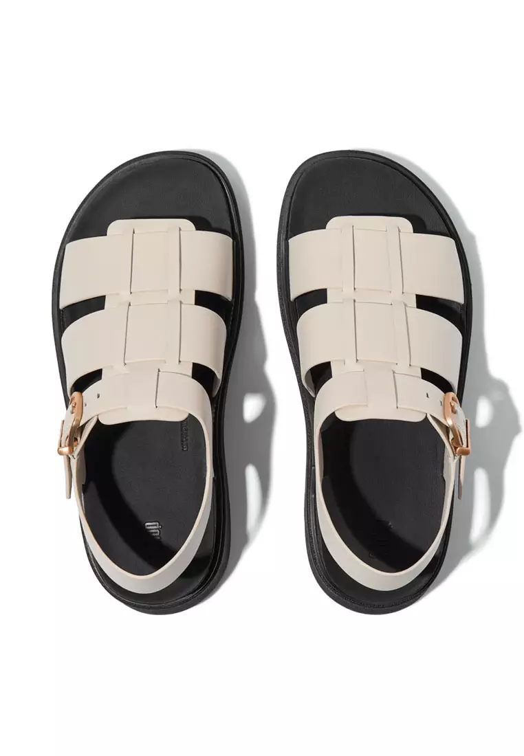 FitFlop x Song Hye Kyo GEN-FF Women's Leather Fisherman Sandals - Paris Beige (IZ1-A99)