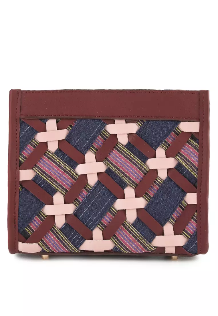 Agny Clutch - Tas Anyaman Clutch Wanita Kulit Asli - Premium Genuine Leather Bag