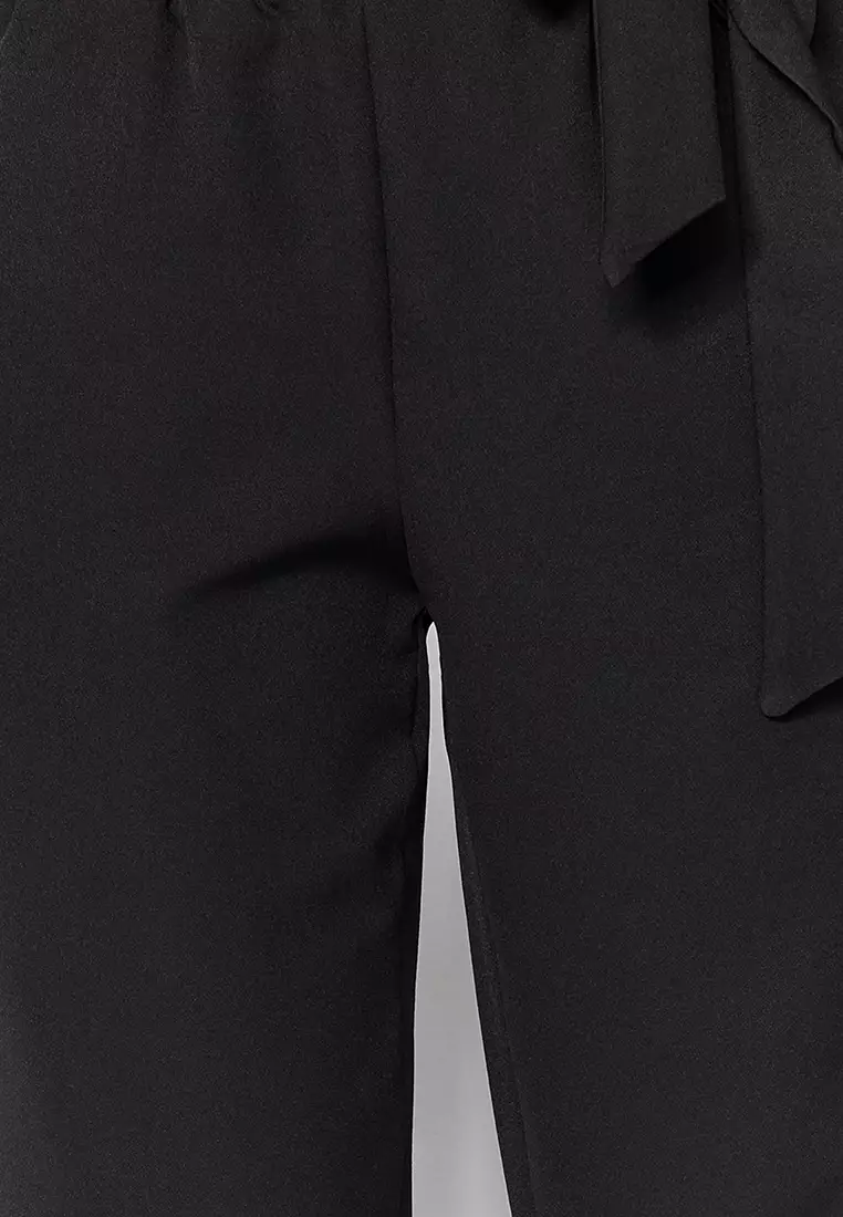 Tie Detail Trousers