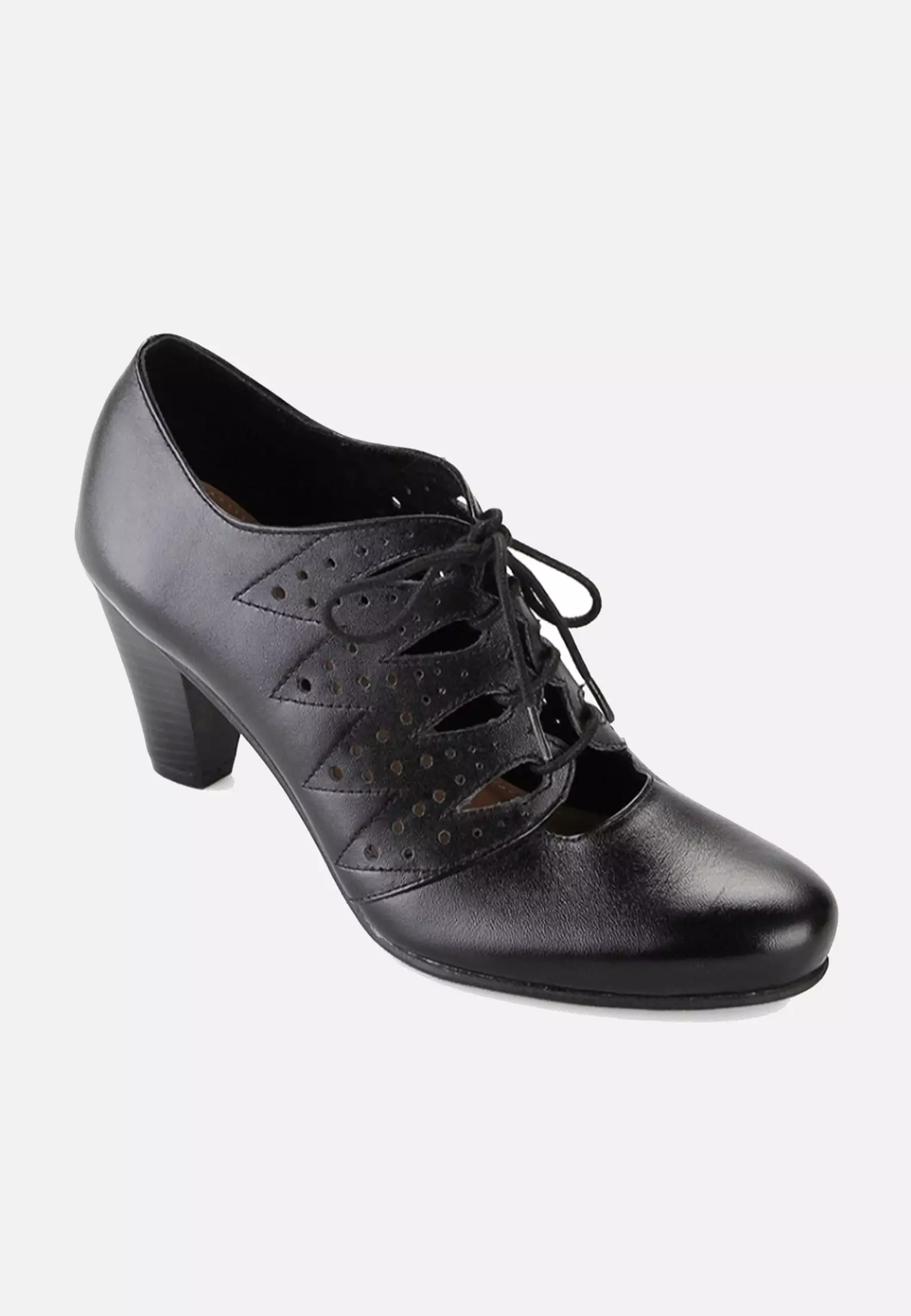 Aurora Women High Heels Semi Boots 7cm