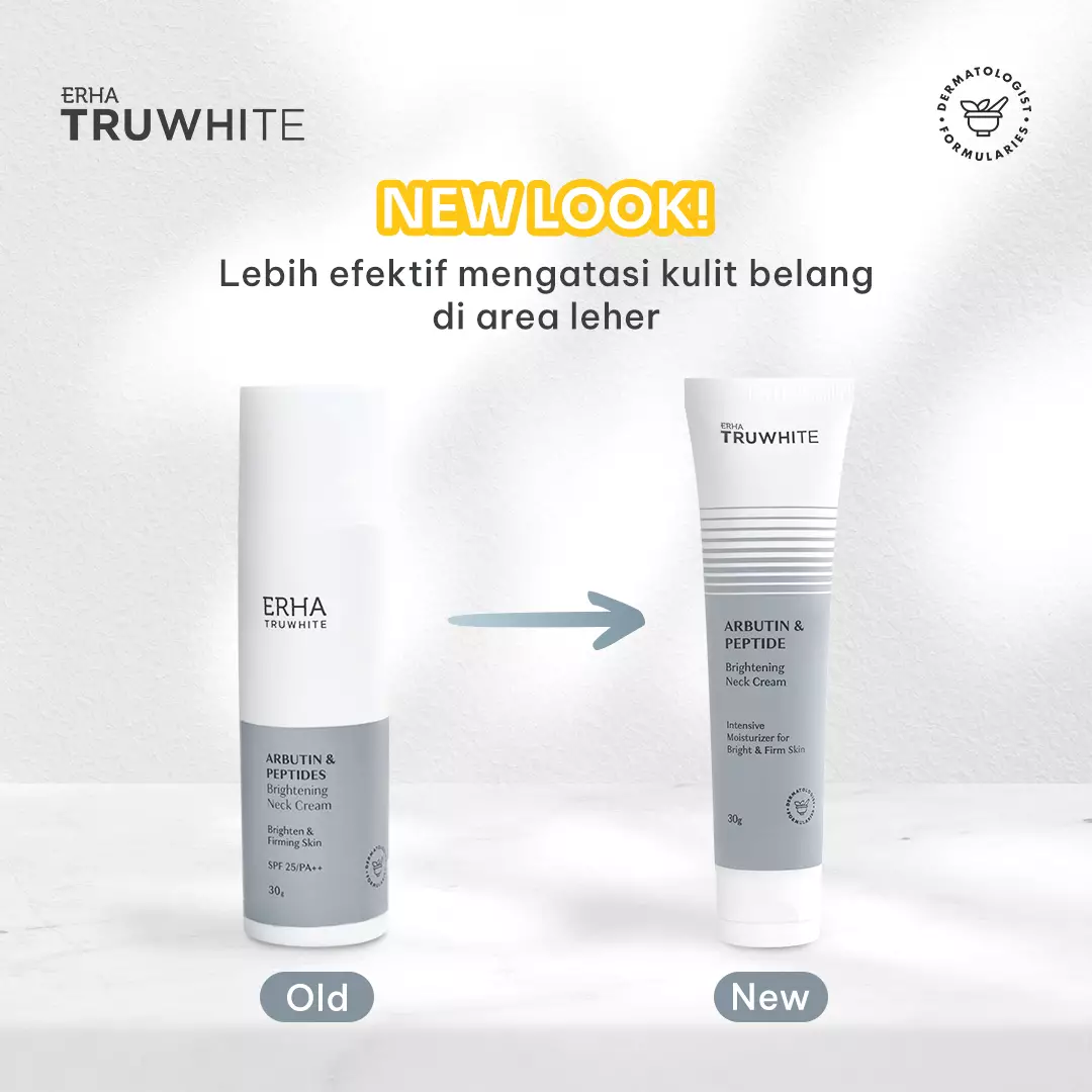 ERHA Truwhite Arbutin & Peptide Brightening Neck Cream 30g