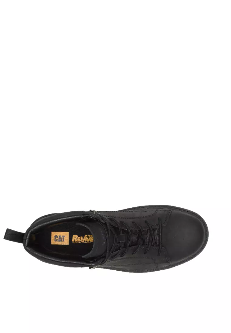 Caterpillar Men's MODULATE Waterproof Boot - Pitch Black (P725405) Casual Leather Boots | Heavy Duty Streetwear