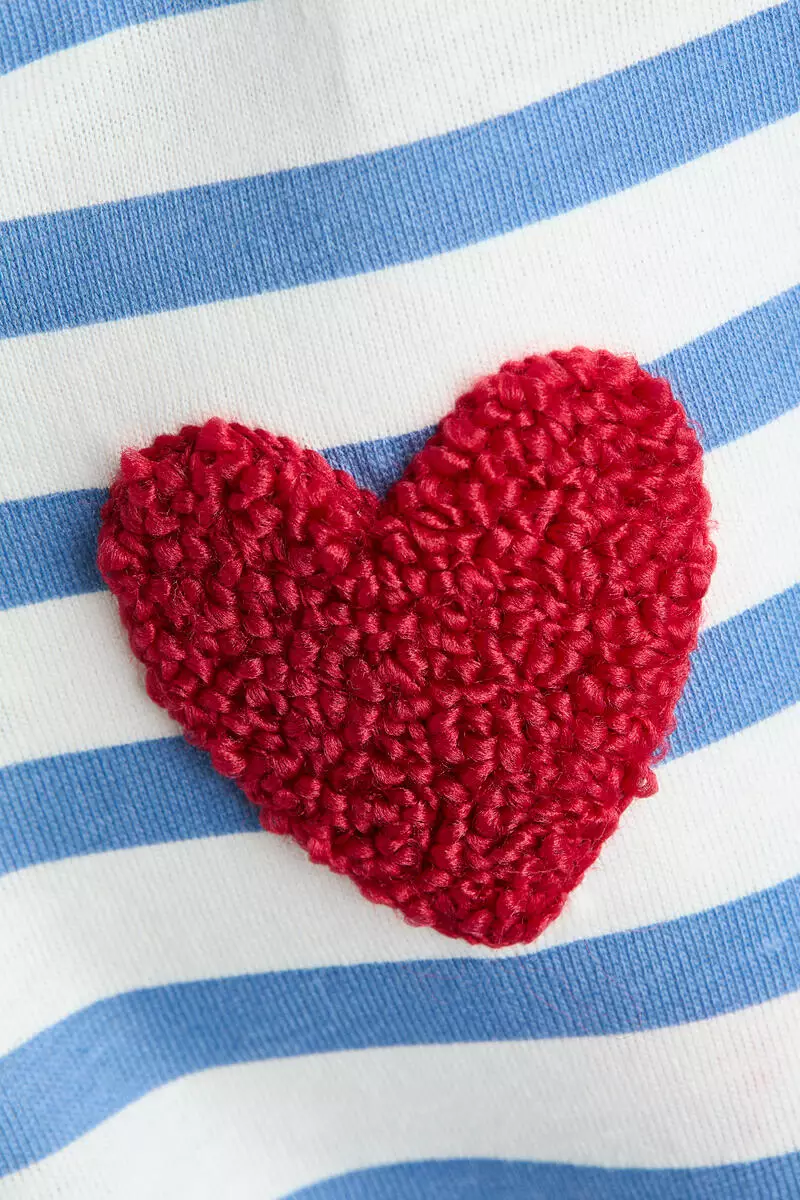 Motif-detail t-shirt