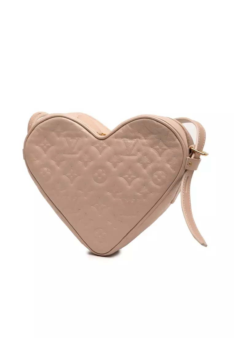 Pre-Loved Louis Vuitton Monogram Embossed Lambskin Fall In Love Sac Coeur
