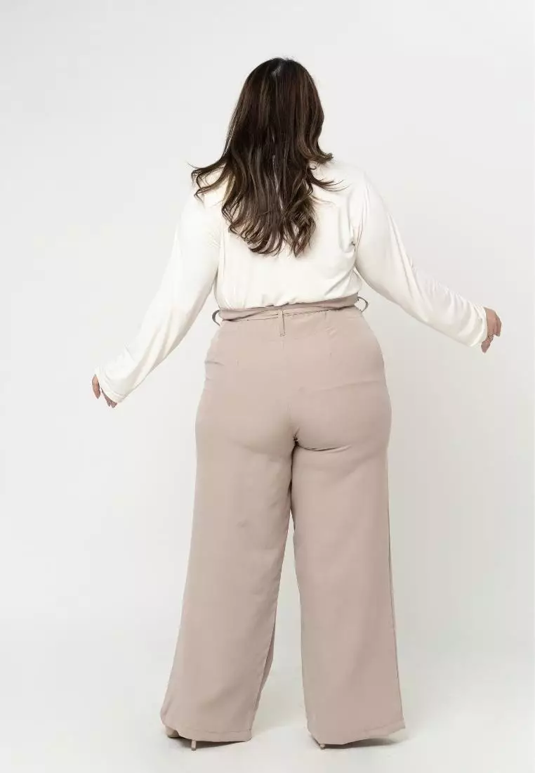 Plus Size Reguler Pants Hailey Blushed