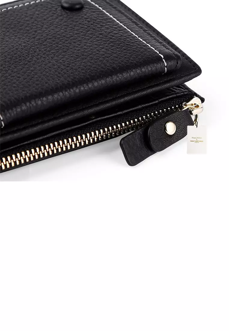 Full Grain Leather Bi-Fold Wallet JW YT-6020