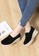 Twenty Eight Shoes black Cow Suede Loafer Wedge VC3088 FA225SH25F1A95GS_4