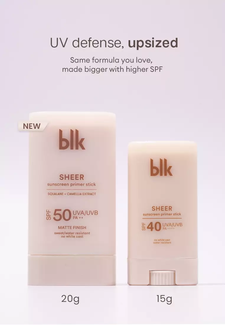 universal sheer sunscreen primer stick SPF50 UVA/UVB PA++ 20g