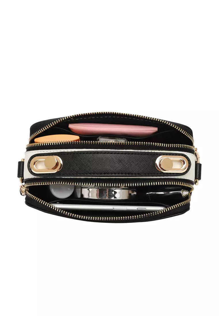 Women's Shoulder Bag / Sling Bag / Crossbody Bag - Black