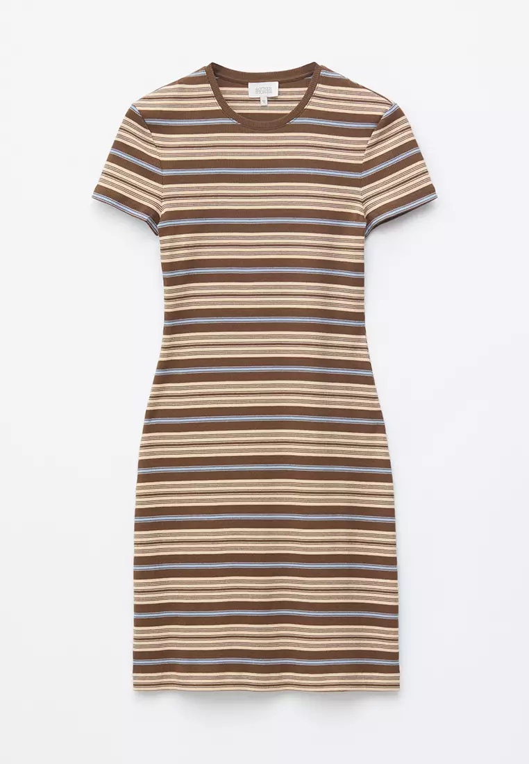 Cotton Jersey Mini Dress
