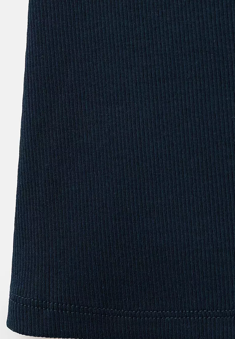 Flared Cotton Leggings