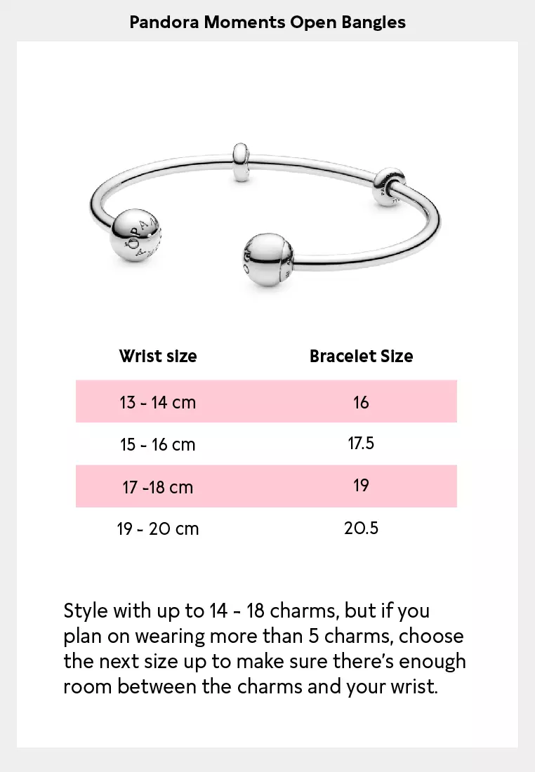 Pandora Moments Open Bangle