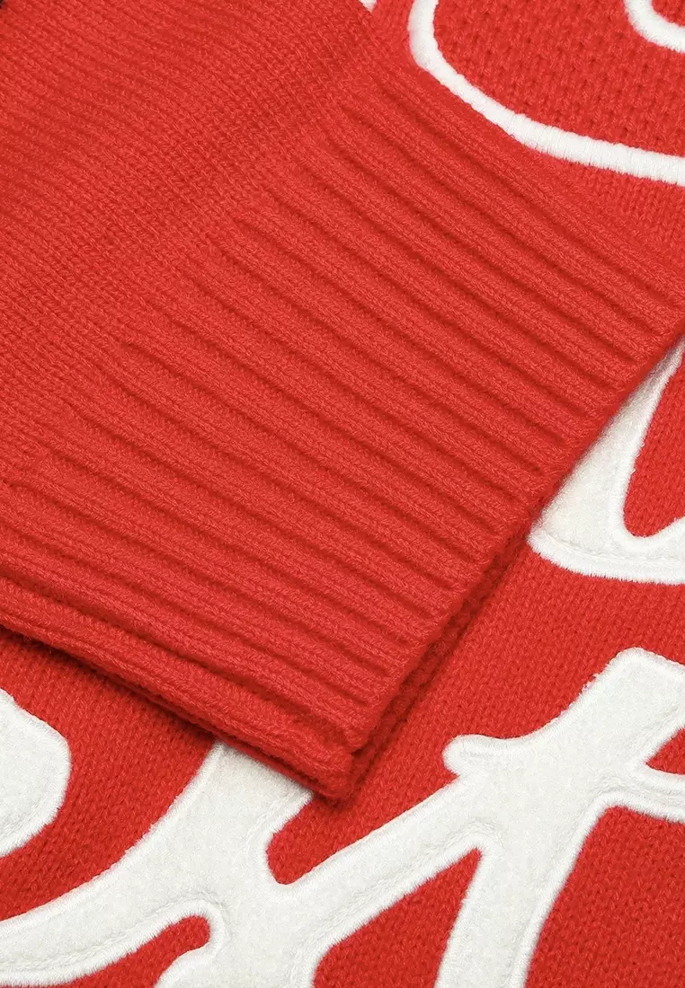 FILA CORE LIFESTYLE ORIGINALE FILA SOPHEY Women Knit Sweater (Red)