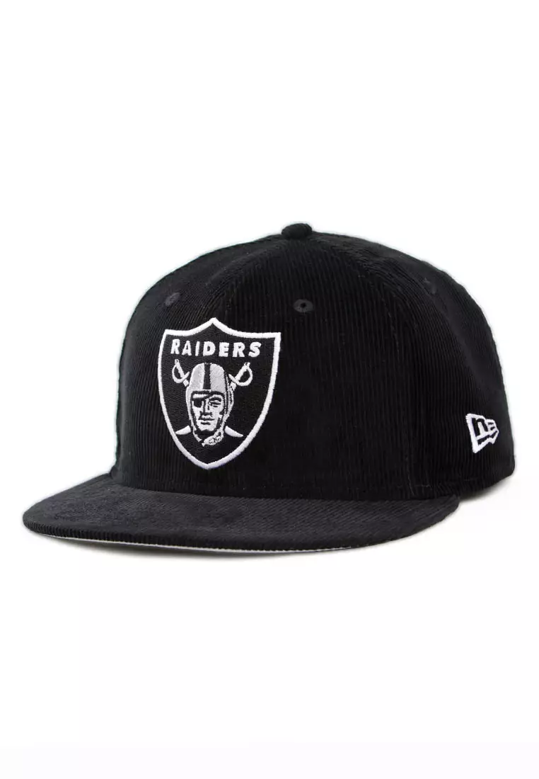 New Era Team Colour Block A Frame Las Vegas Raiders NFL White and Black Trucker  Hat: