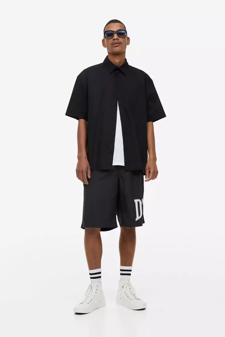 Relaxed Fit Short-sleeved shirt