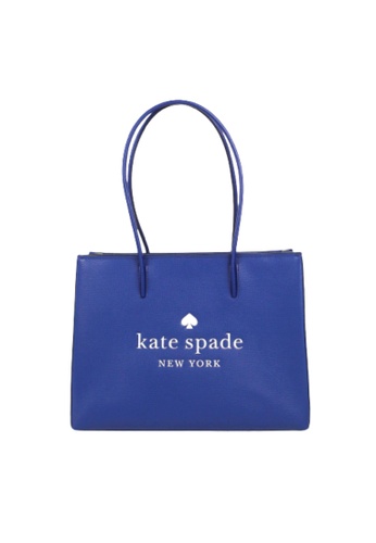 Buy Kate Spade Kate Spade Large Trista WKR00382 Shopper Bag In River Blue  2023 Online | ZALORA Singapore